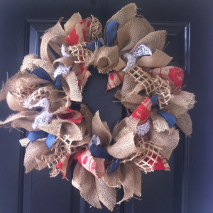 Fourth of July Wreath 